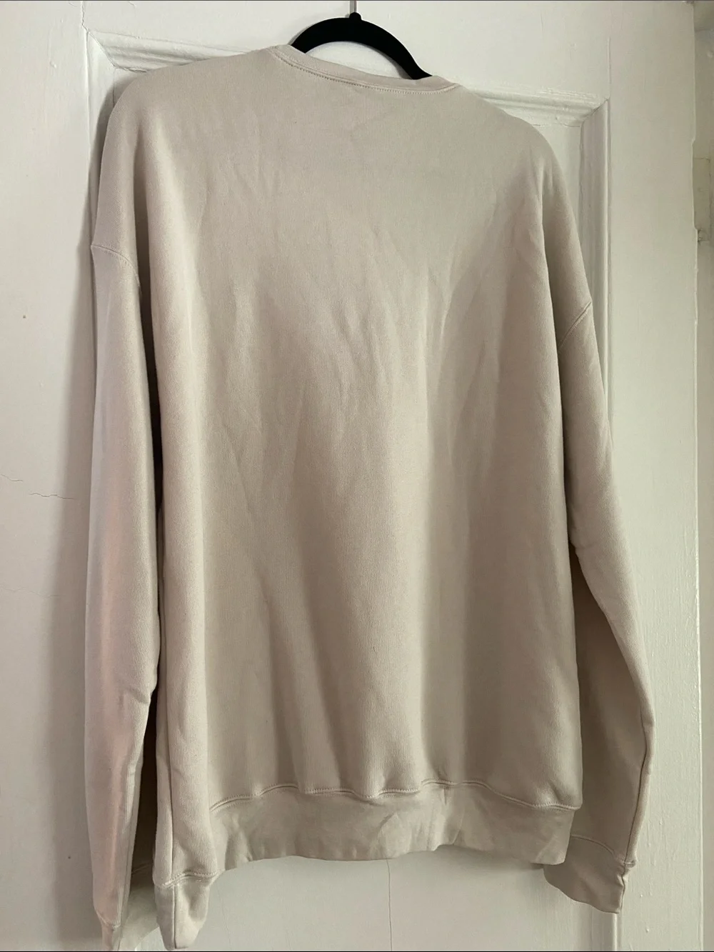 Diane Von Furstenberg Neutral Beige Cozy Sweatshirt